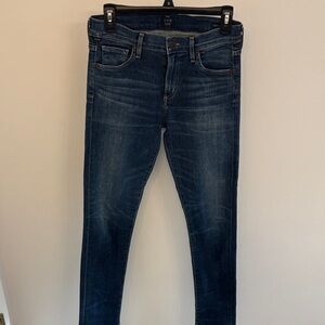 Citizens Of Humanity Agnes Slim Straight 26 Dark Blue Jeans